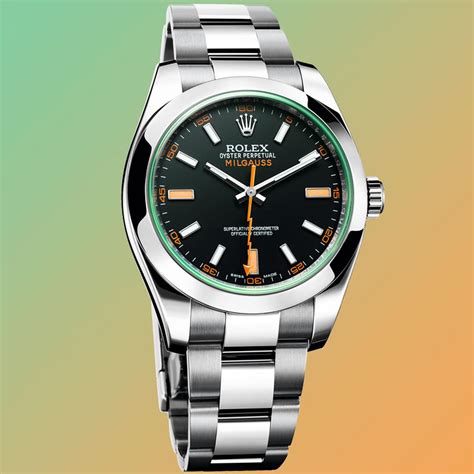 rolex oyster milgauss 18k automatico|milgauss rolex price.